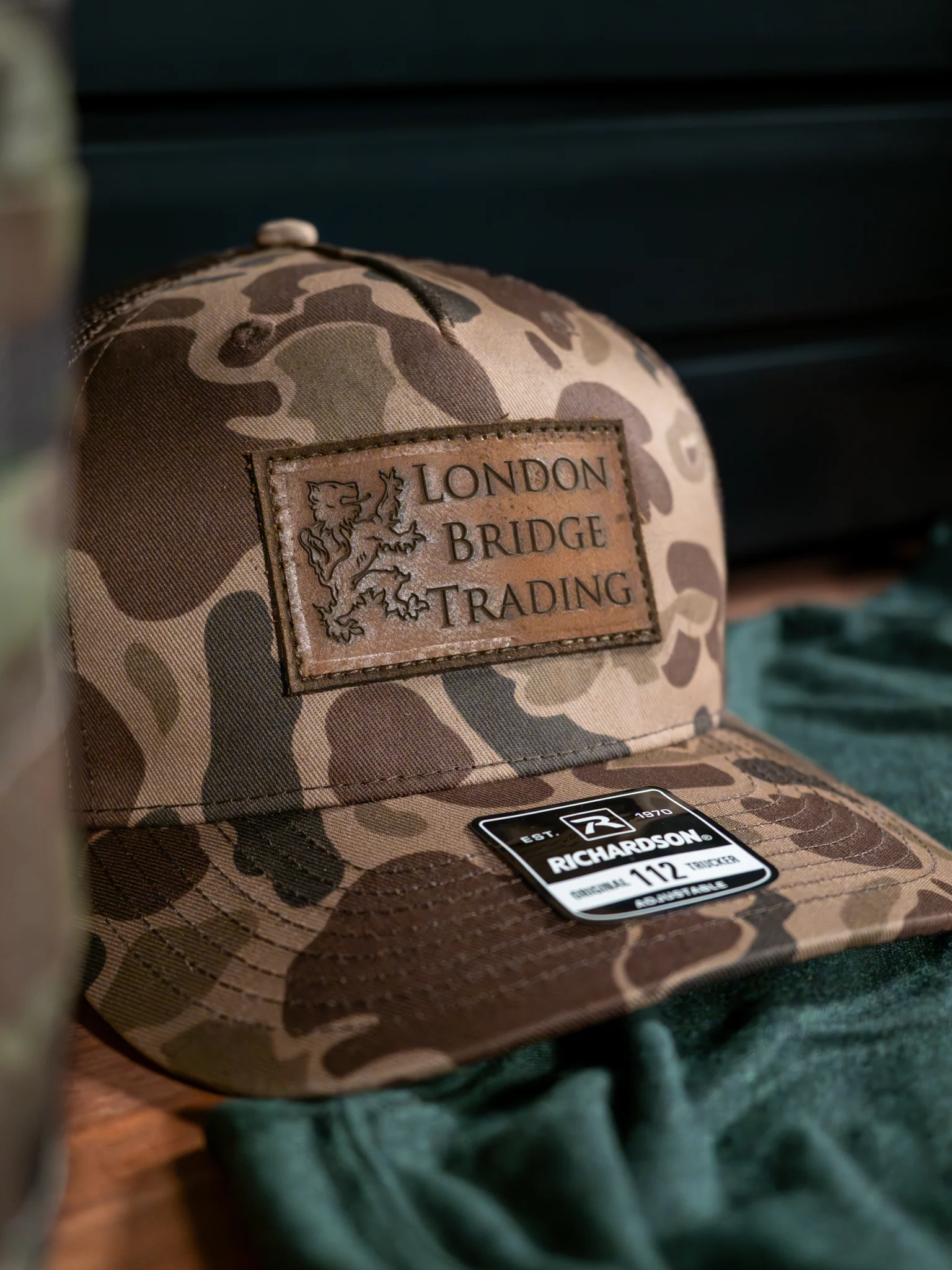 Bark Duck Camo Trucker